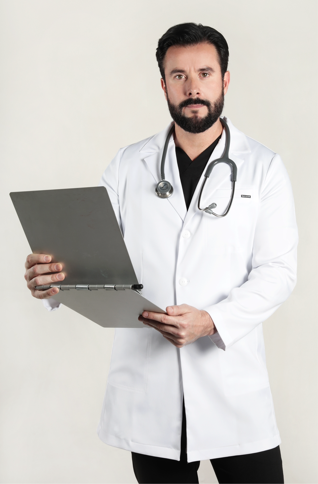 Men’s White Medic Coat