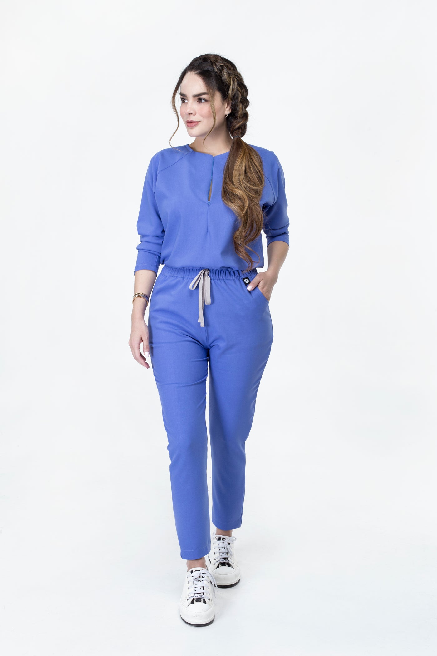 Fall Berry Scrub Pants