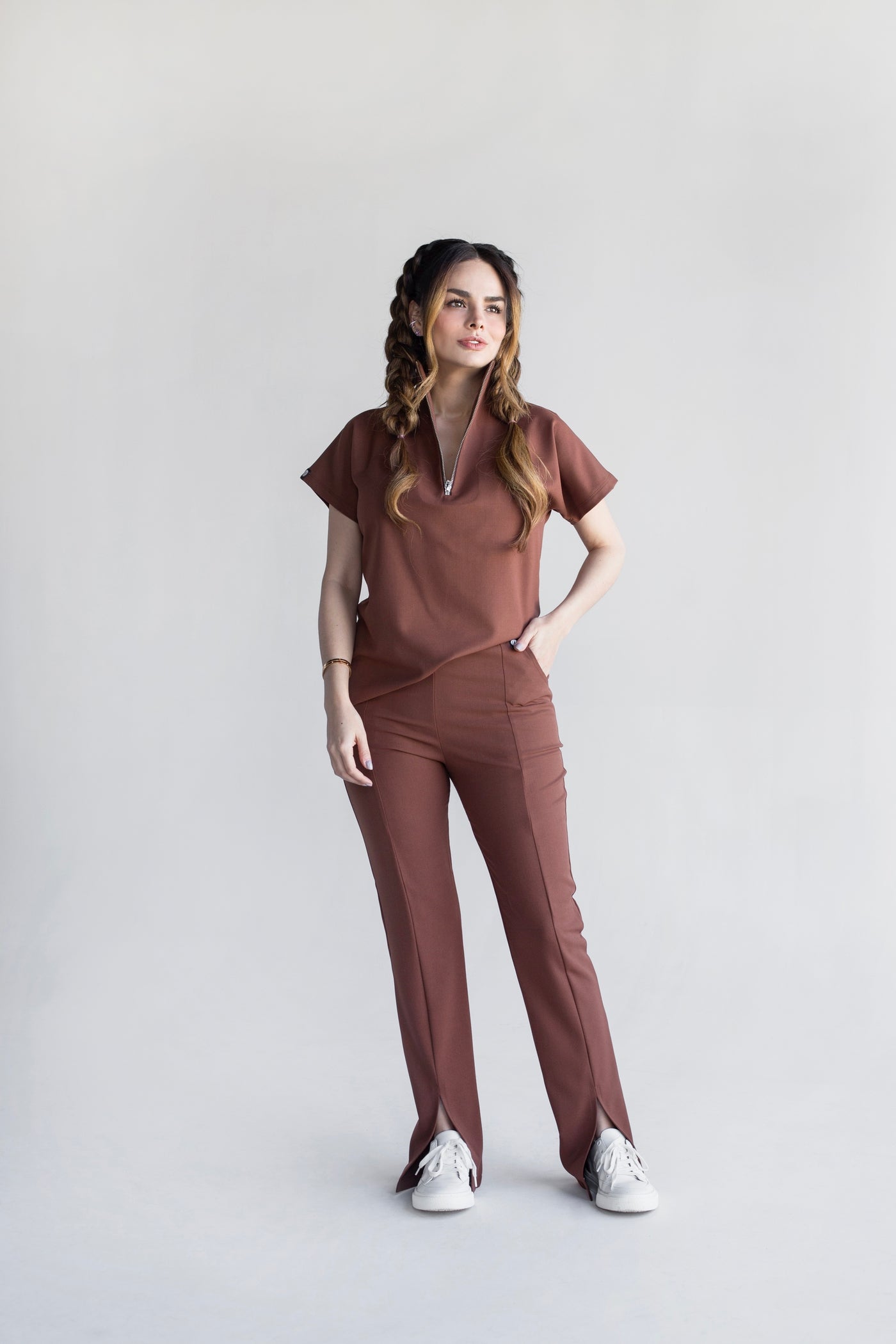 Victory Cocoa Scrub Pants