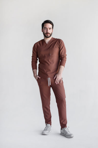 Classic Cocoa Scrub Pants