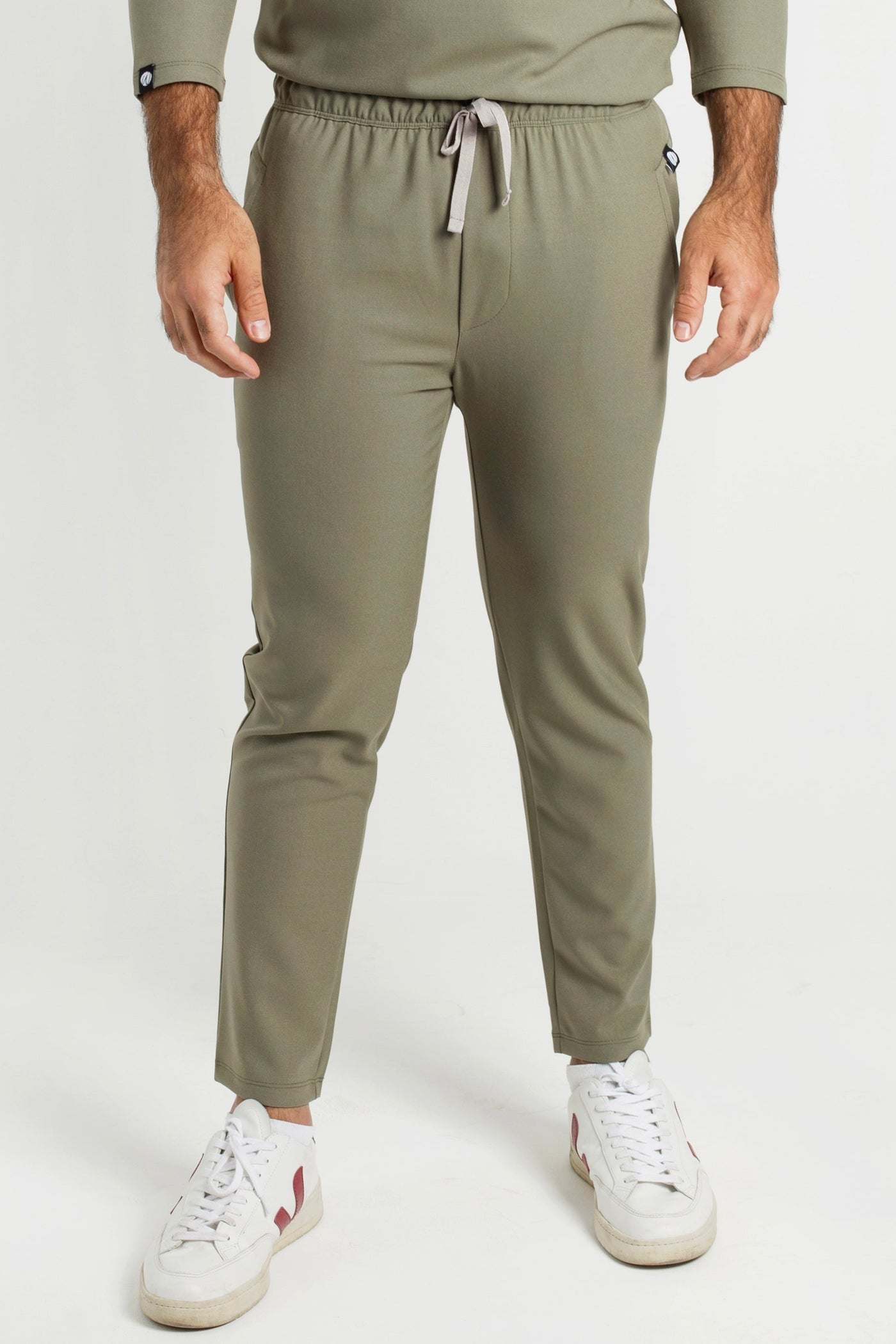 Classic Olive Scrub Pants
