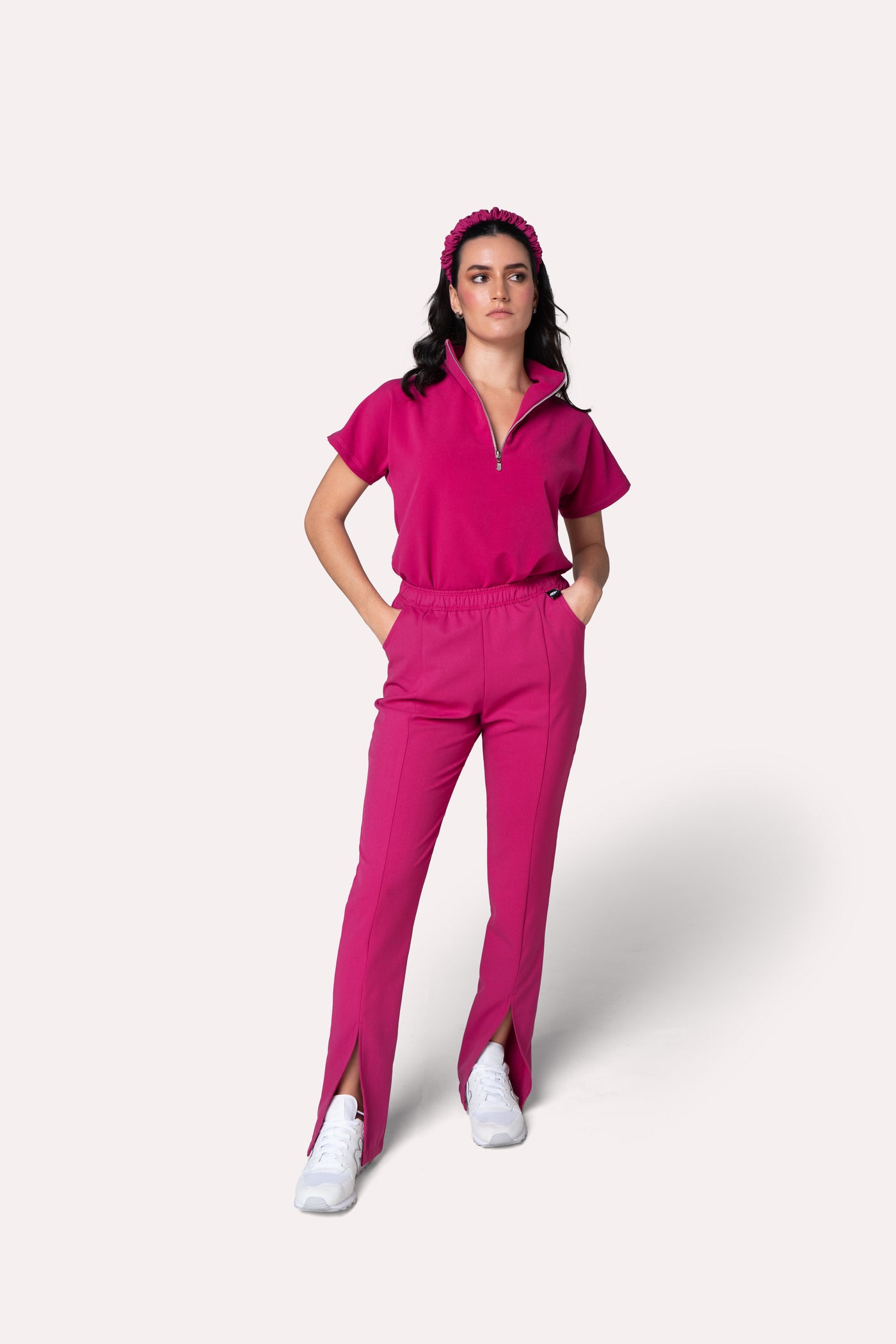 Victory Fucsia Scrub Pants