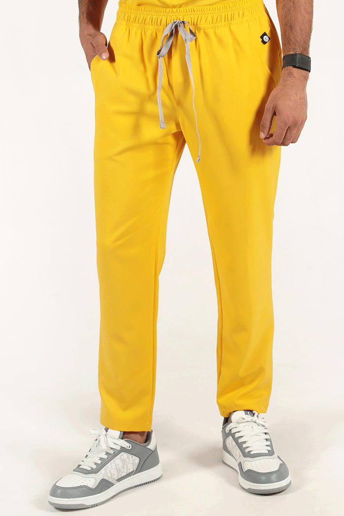 Sport Yellow Scrub Pants
