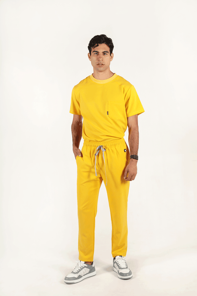 Sport Yellow Scrub Pants