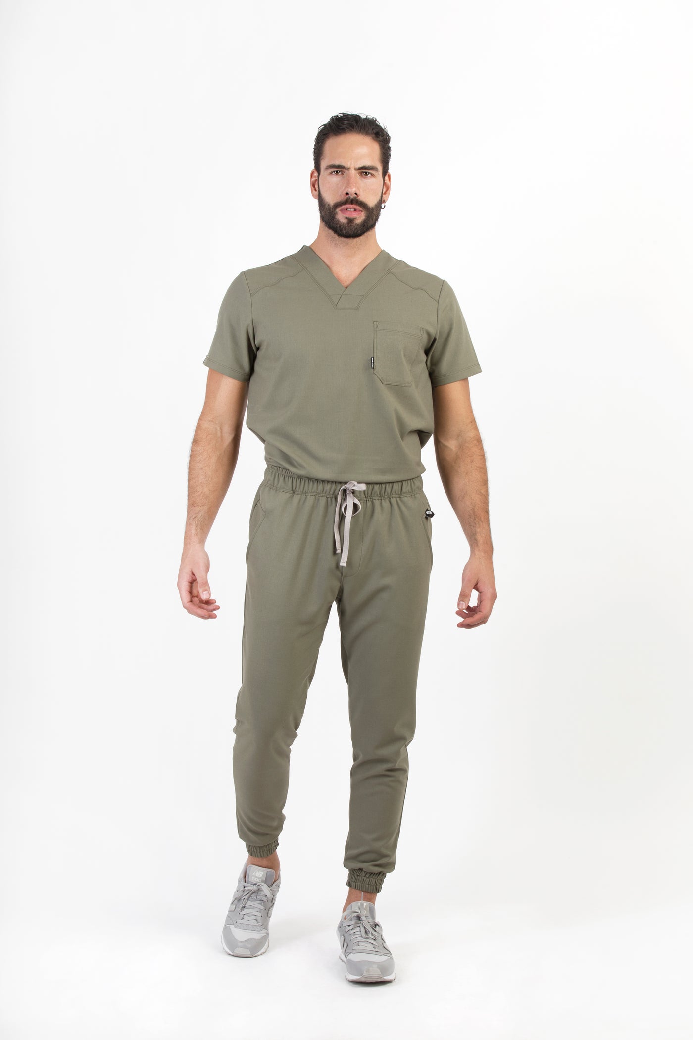 Fresh Olive Scrub Pants