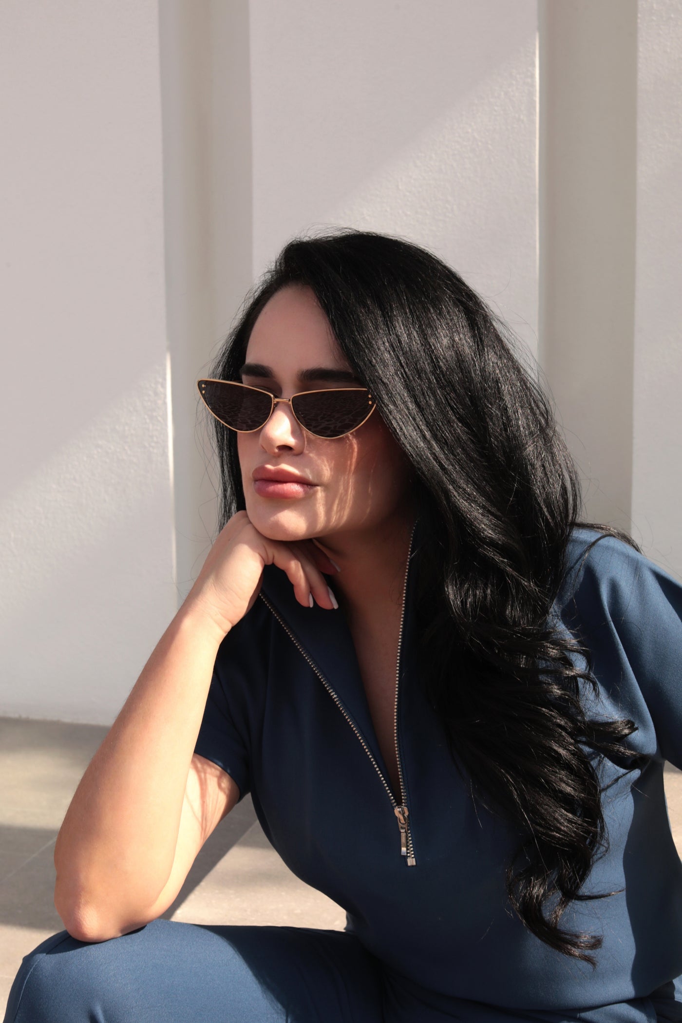 Victory Indigo Scrub Pants