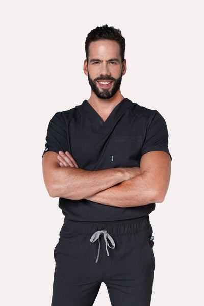 Fresh Oxford Scrub Top