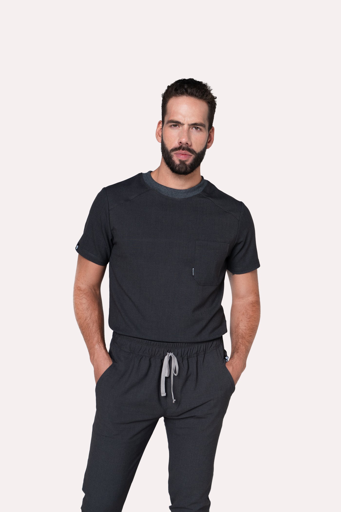 Sport Oxford Scrub Top