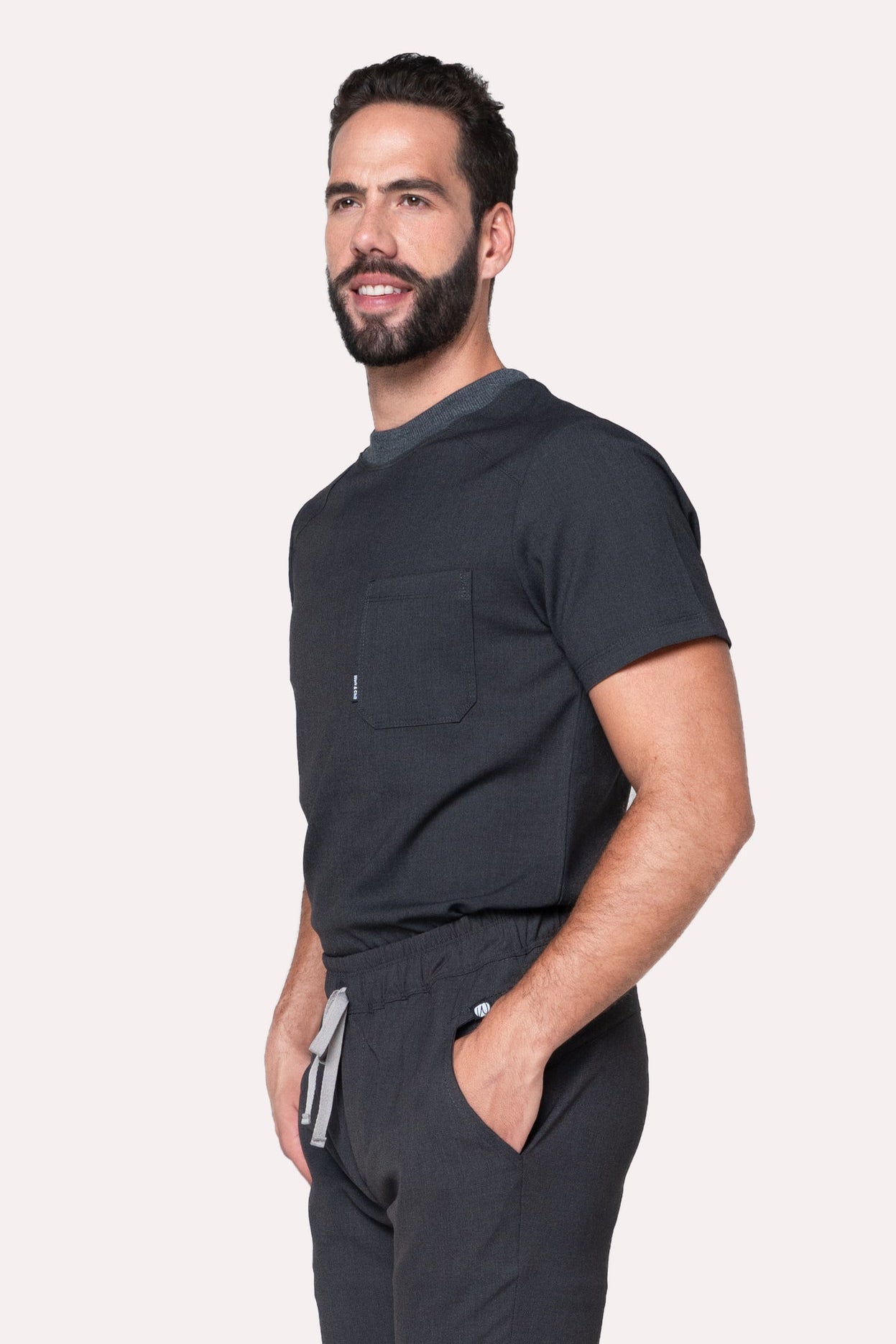 Sport Oxford Scrub Top