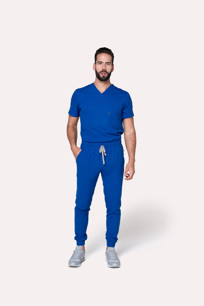 Fresh Royal Blue Scrub Pants