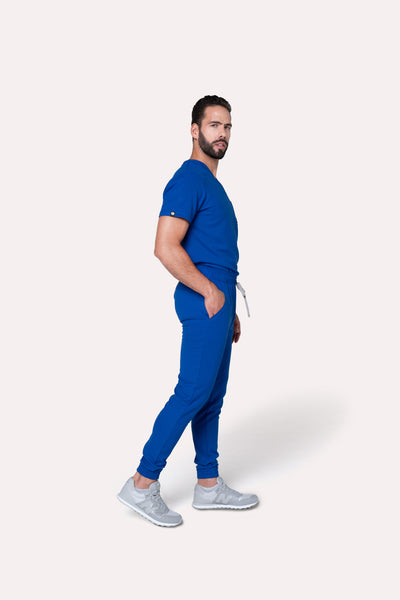 Fresh Royal Blue Scrub Pants