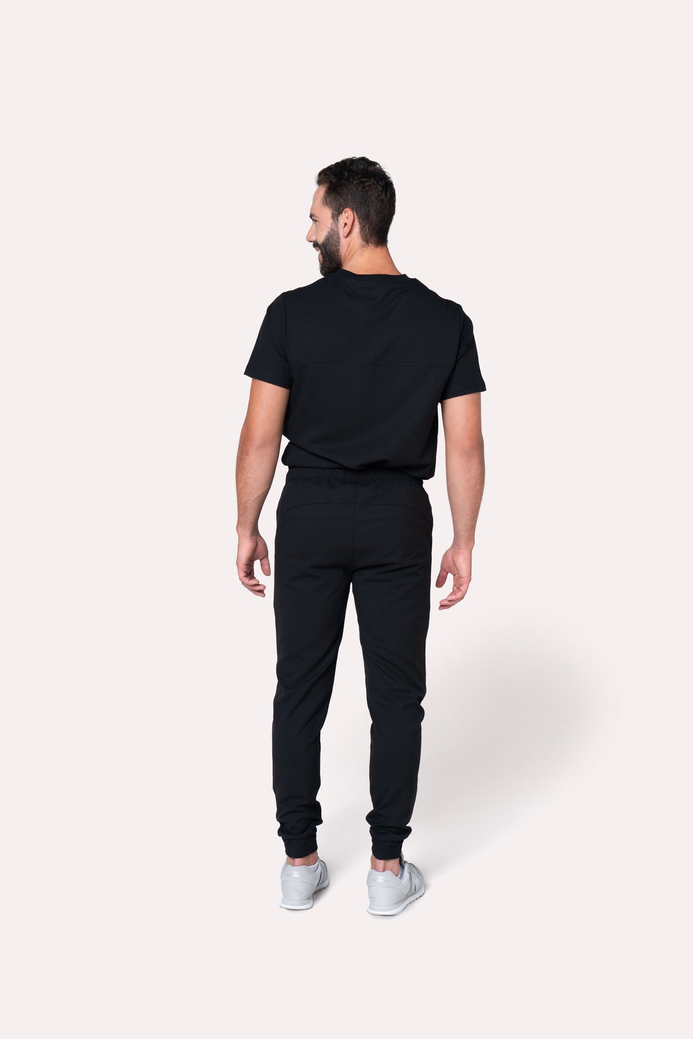 Sport Black Scrub Pants