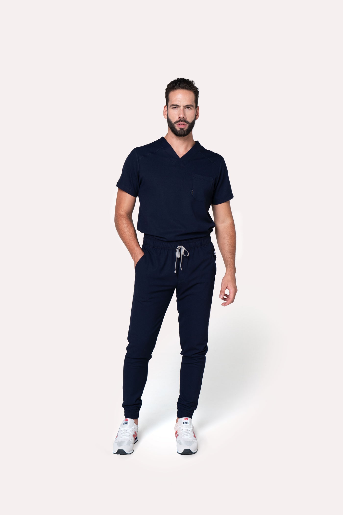 Fresh Navy Scrub Pants