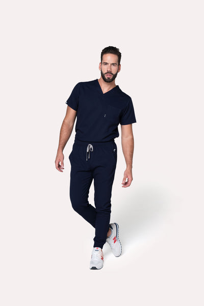 Fresh Navy Scrub Pants