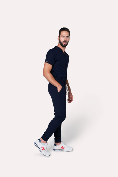 Fresh Navy Scrub Pants