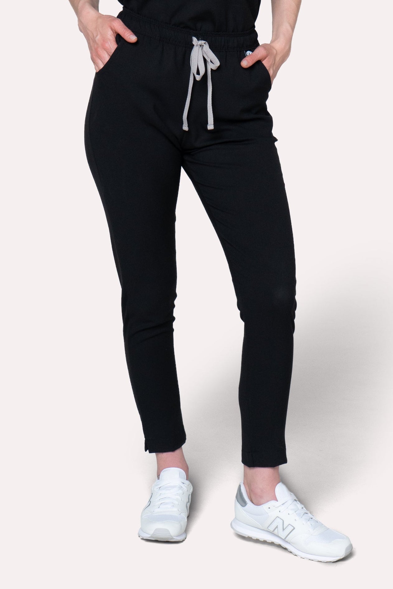 Glam Black Scrub Pants