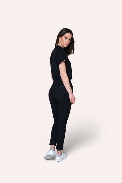 Glam Black Scrub Pants