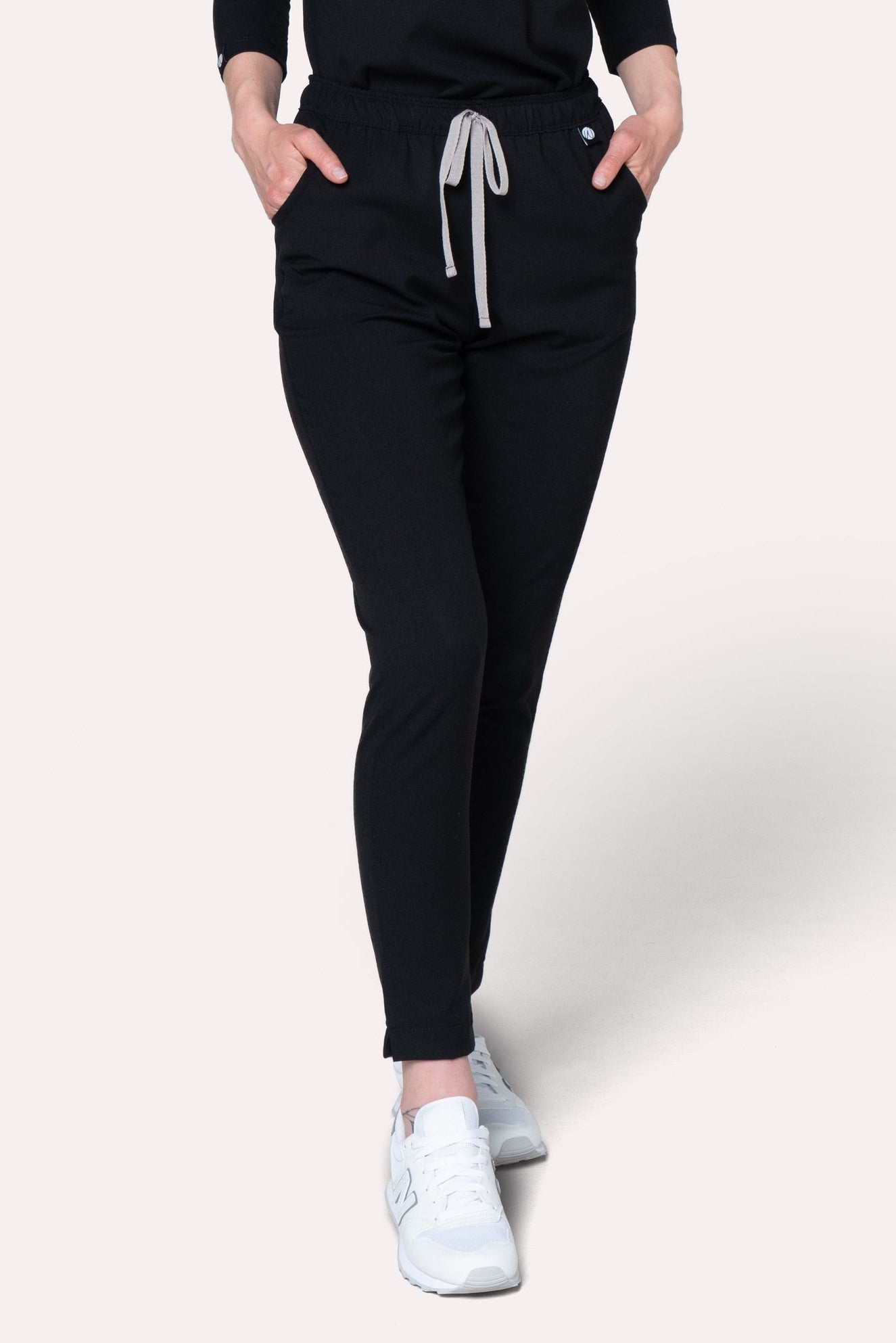 Fall Black Scrub Pants