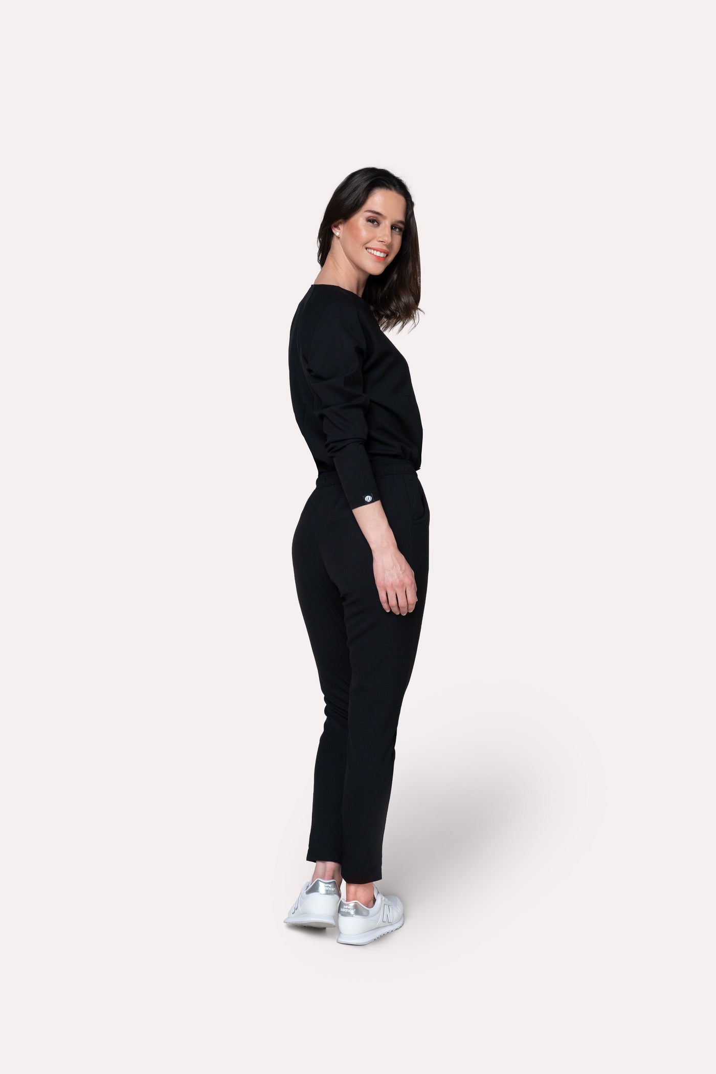 Fall Black Scrub Pants