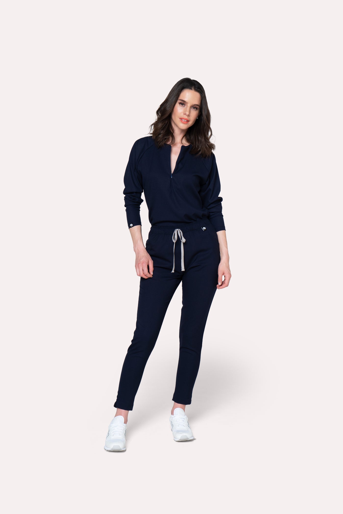 Fall Navy Scrub Pants