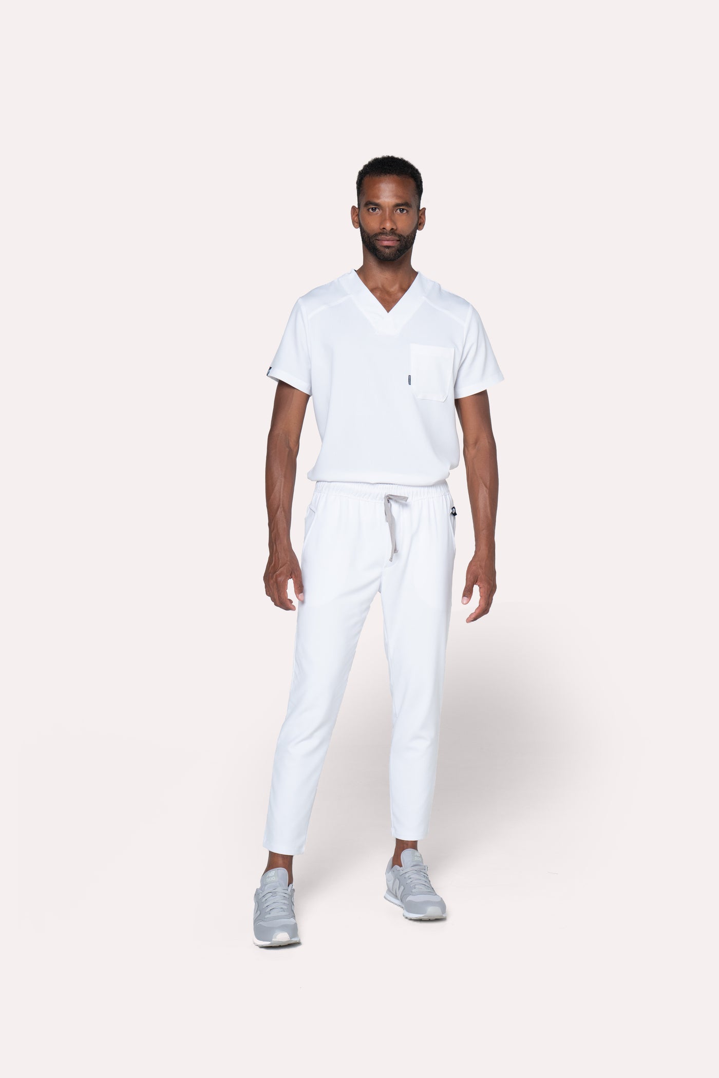 Fresh White Scrub Pants