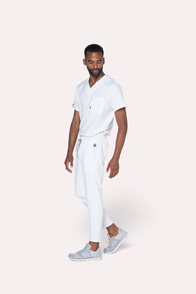 Fresh White Scrub Pants