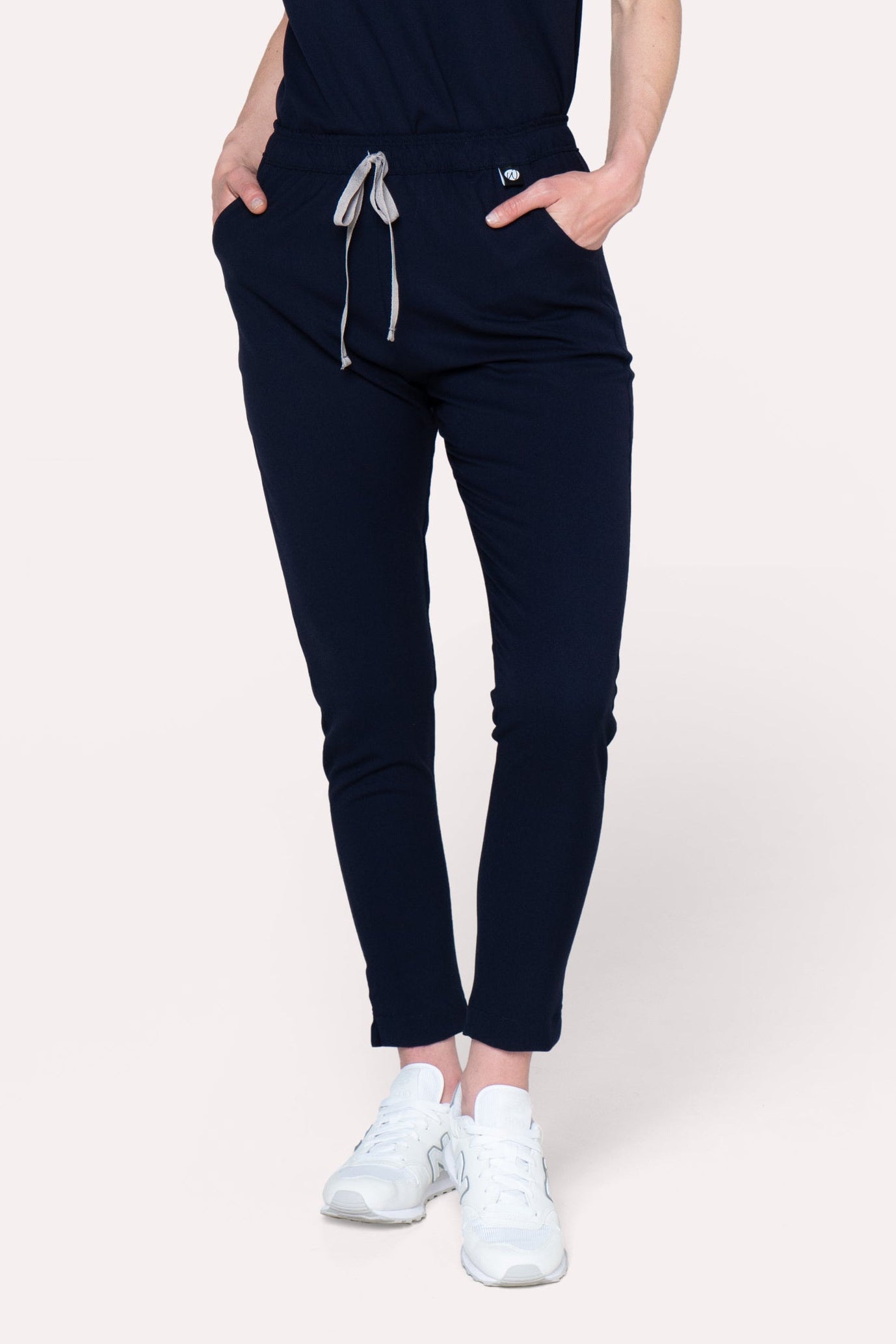 Glam Navy Scrub Pants
