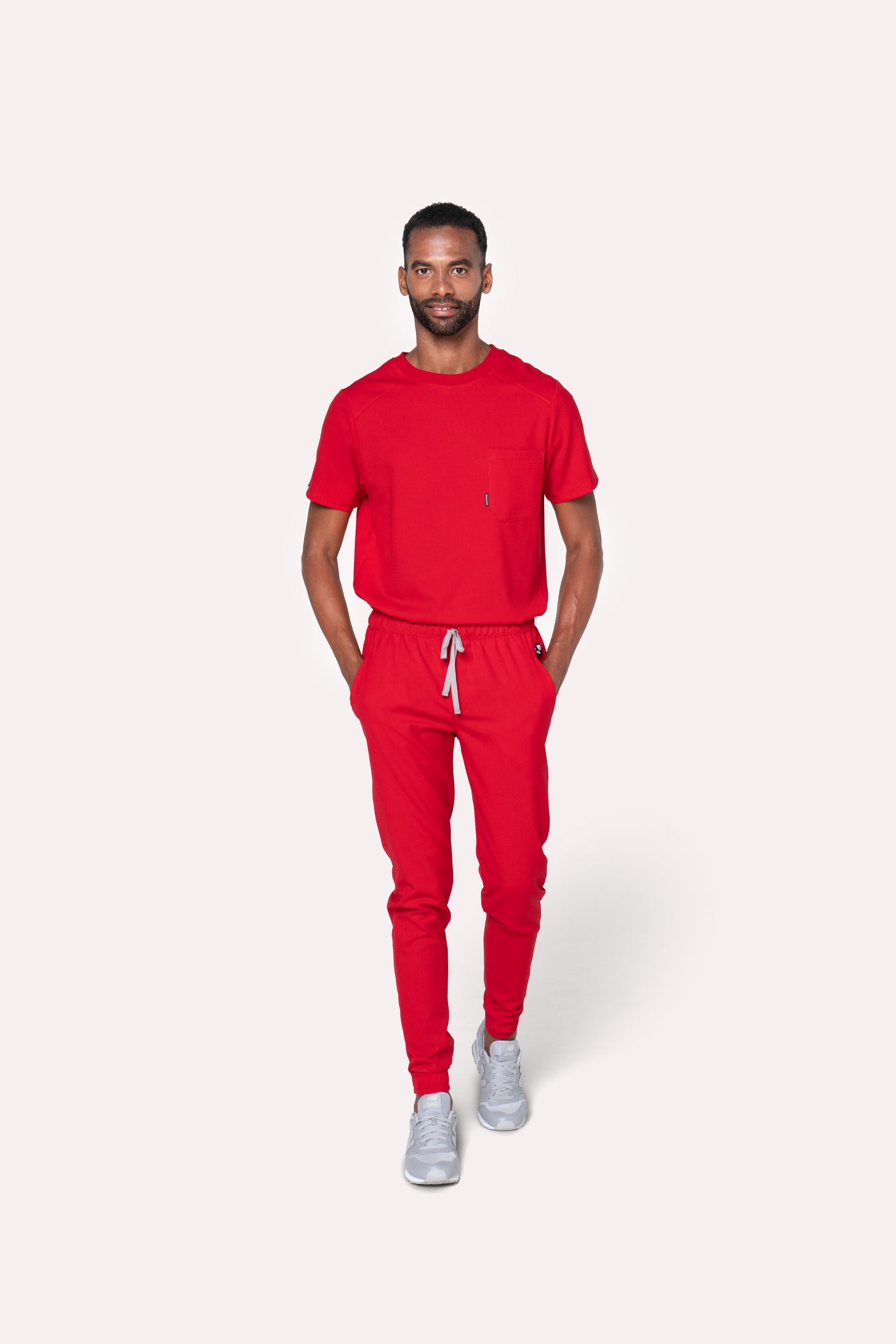 Sport Red Scrub Pants
