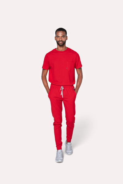 Sport Red Scrub Pants