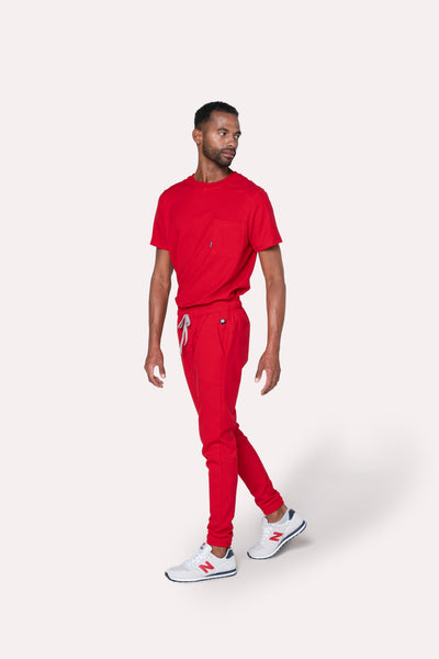 Sport Red Scrub Pants