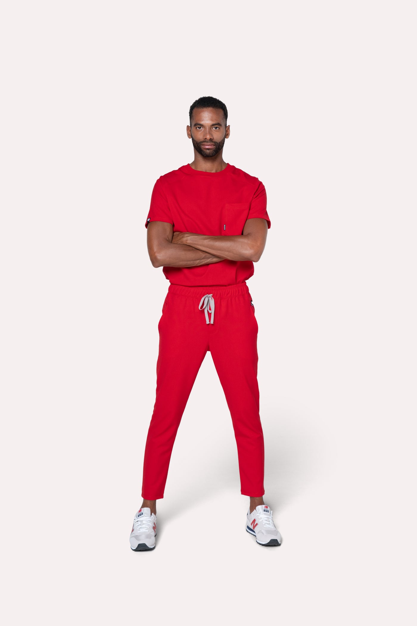 Sport Red Scrub Pants