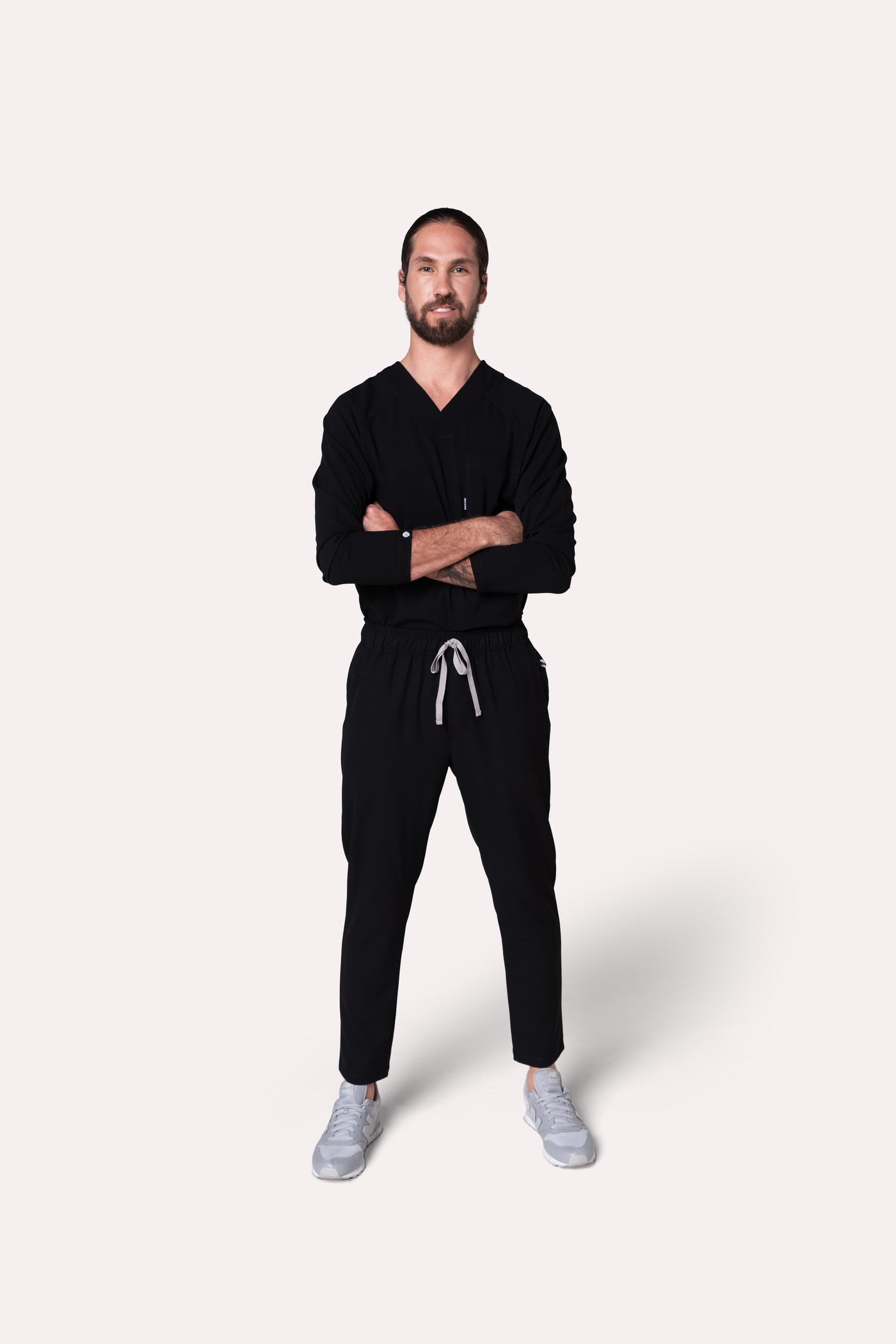 Classic Black Scrub Pants