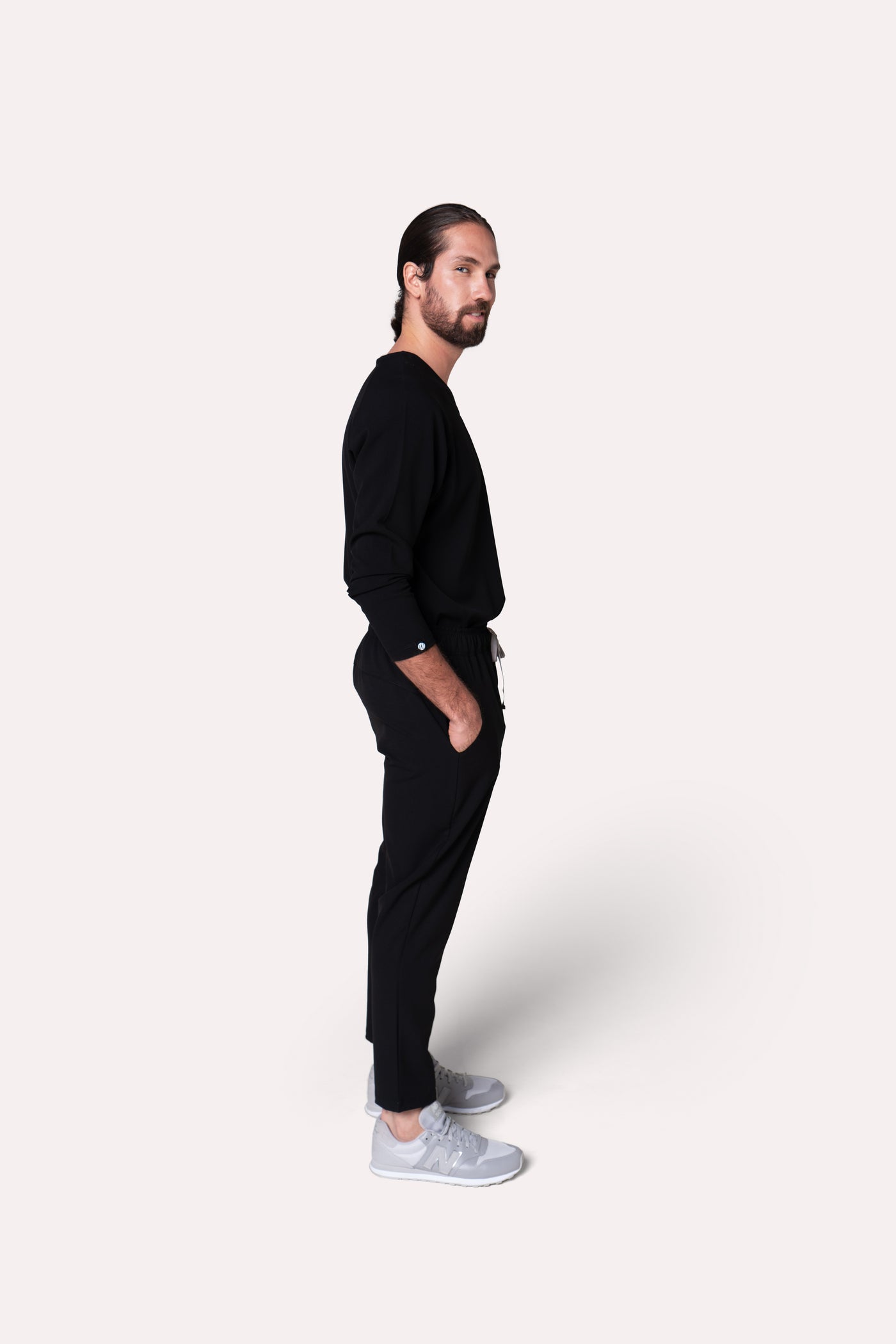 Classic Black Scrub Pants