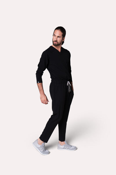 Classic Black Scrub Pants