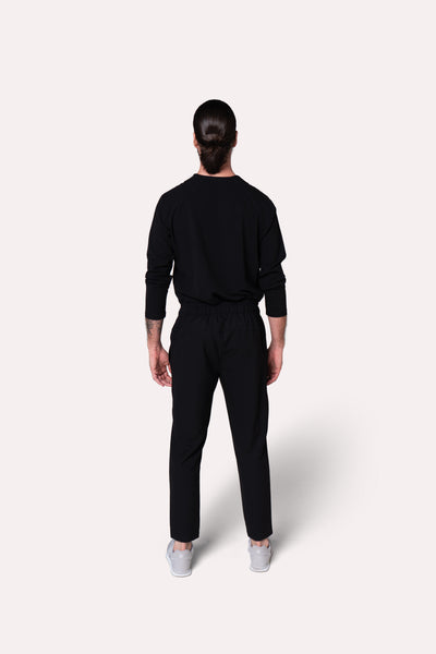 Classic Black Scrub Pants