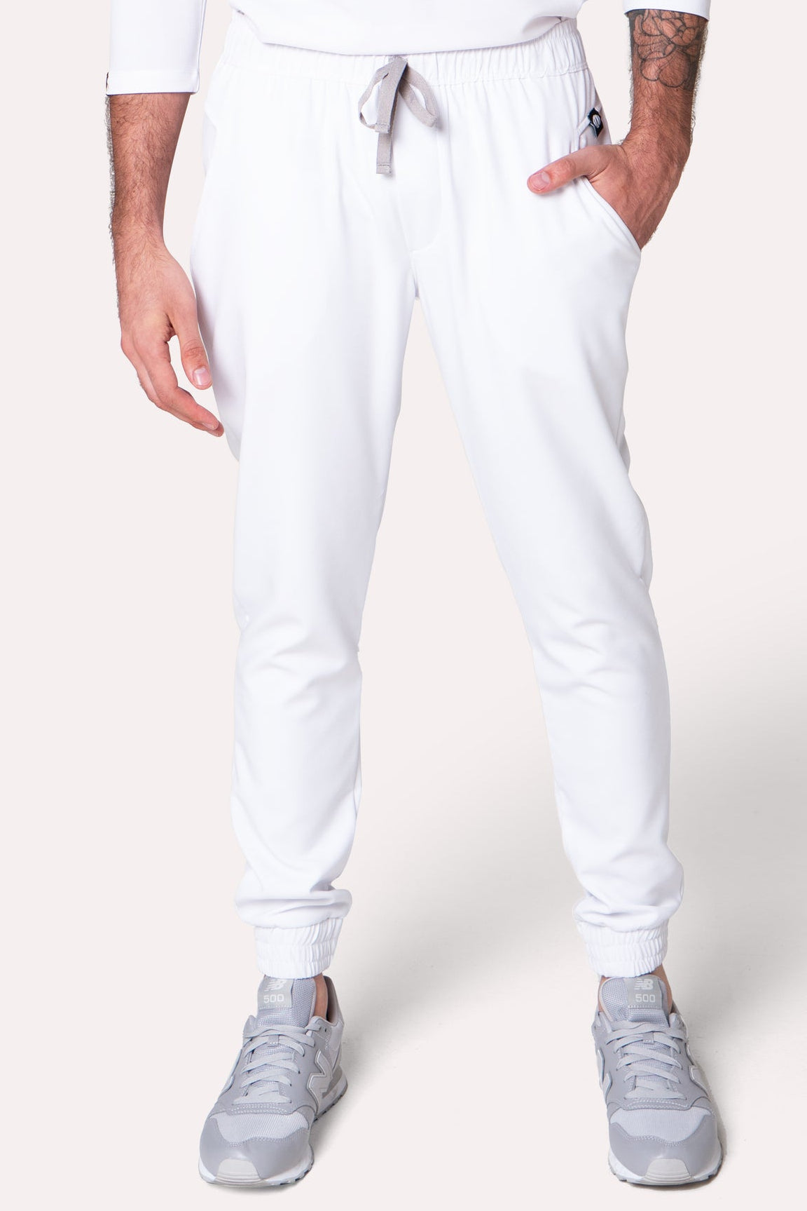 Classic White Scrub Pants