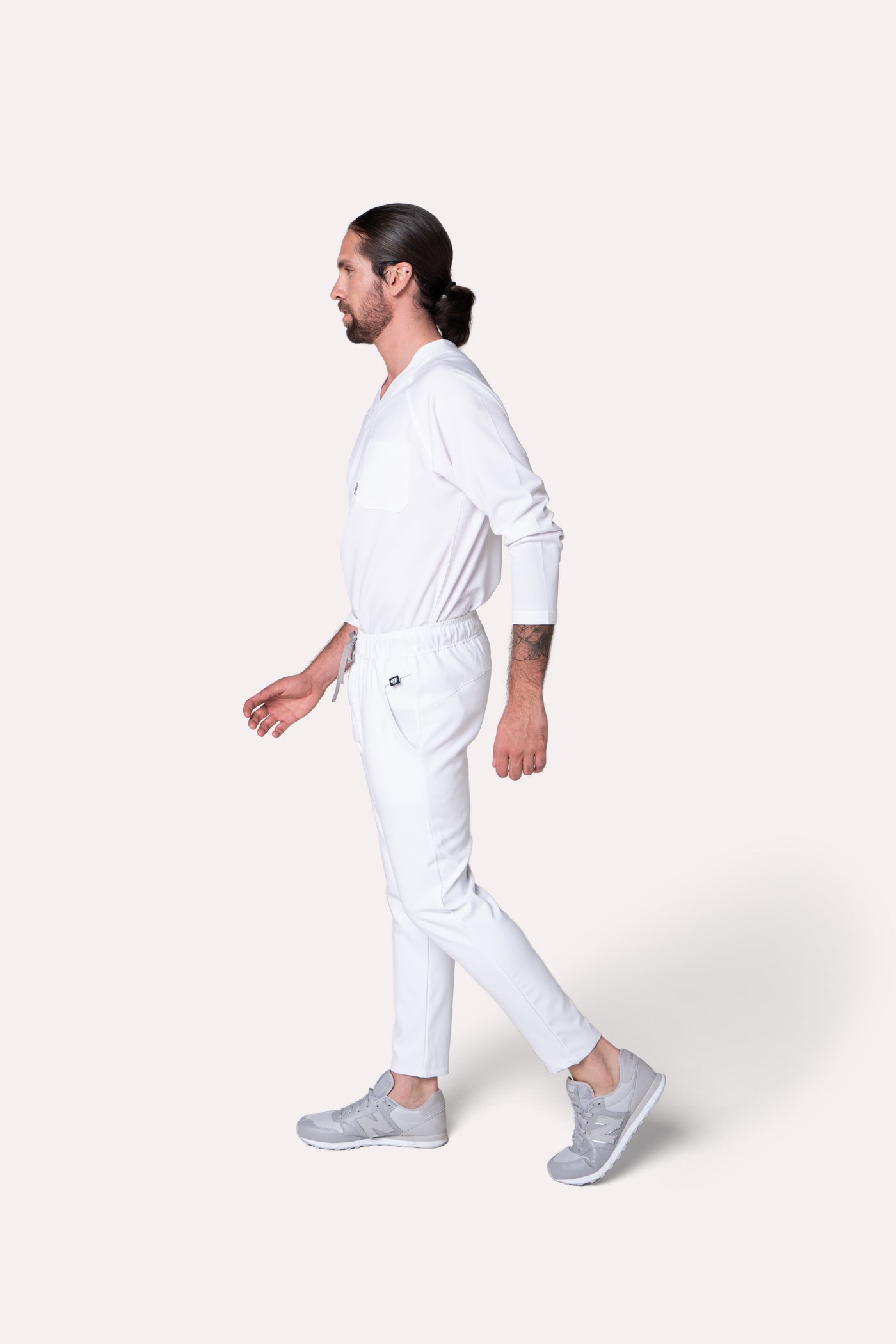 Classic White Scrub Pants