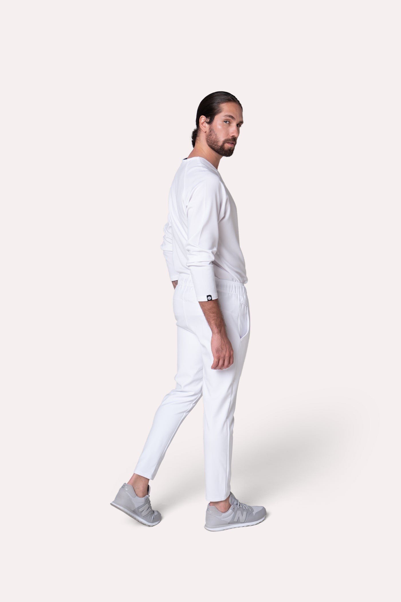 Classic White Scrub Pants