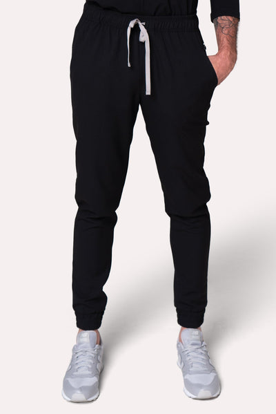 Classic Black Scrub Pants