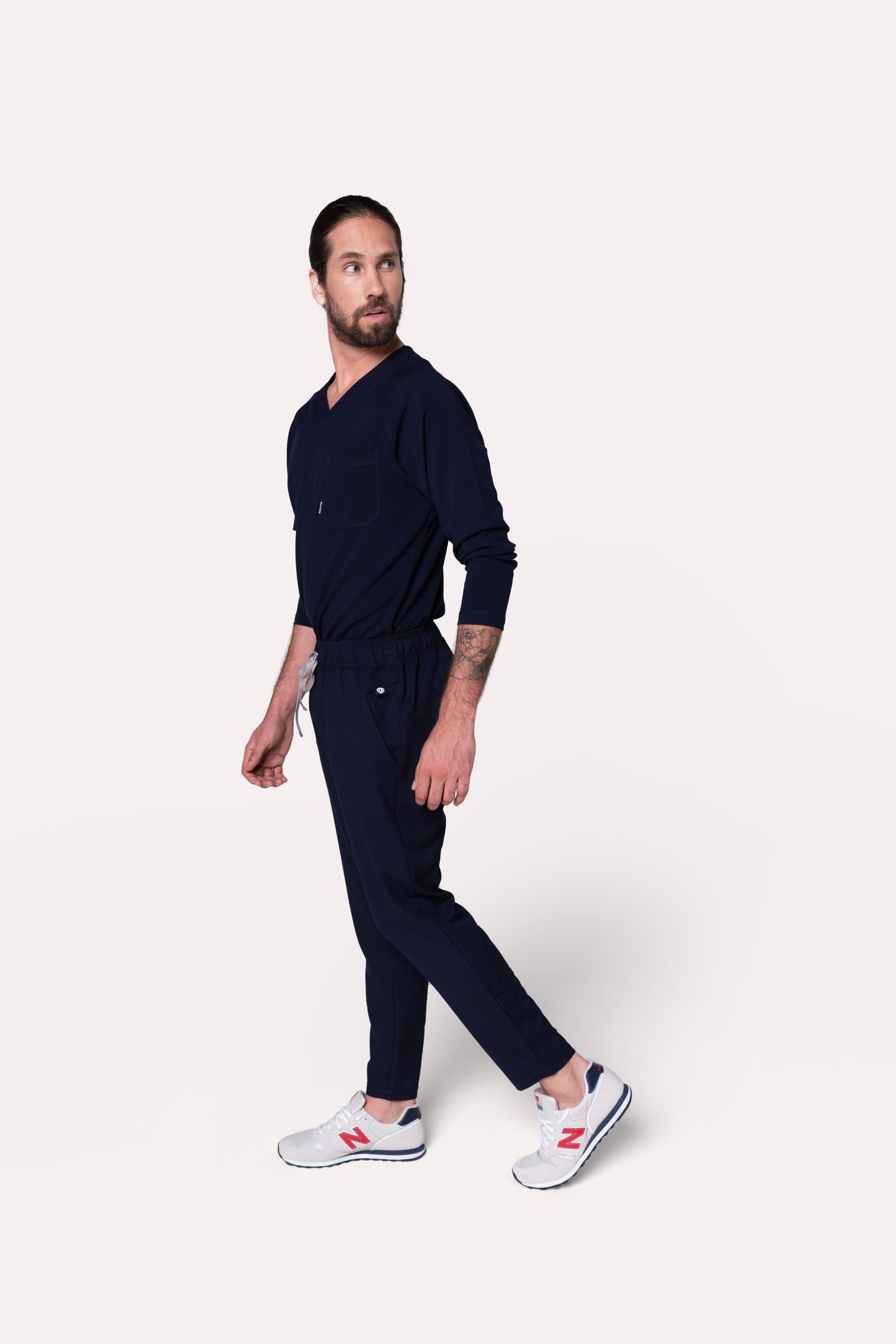 Classic Navy Scrub Pants