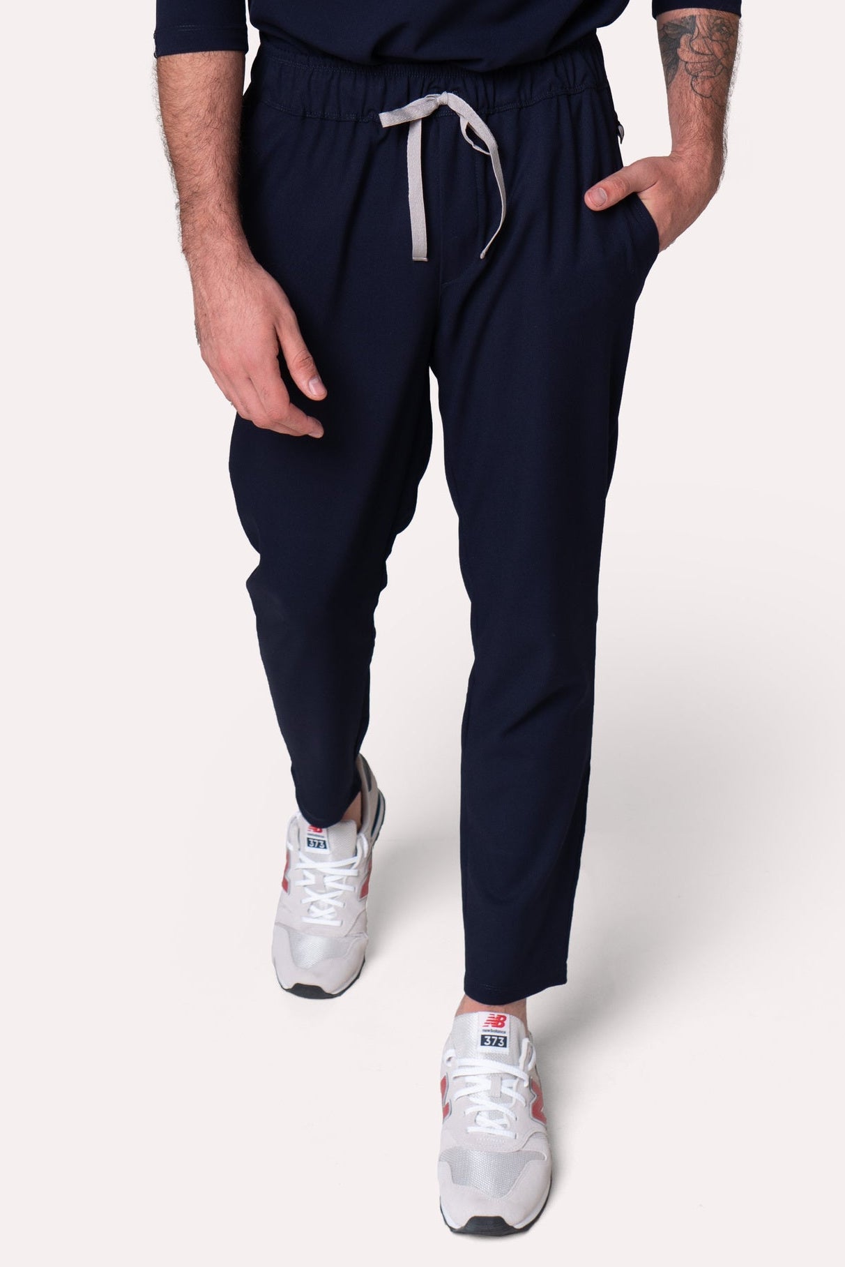 Classic Navy Scrub Pants