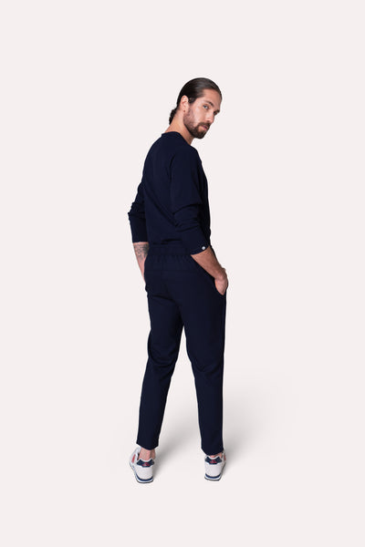 Classic Navy Scrub Pants