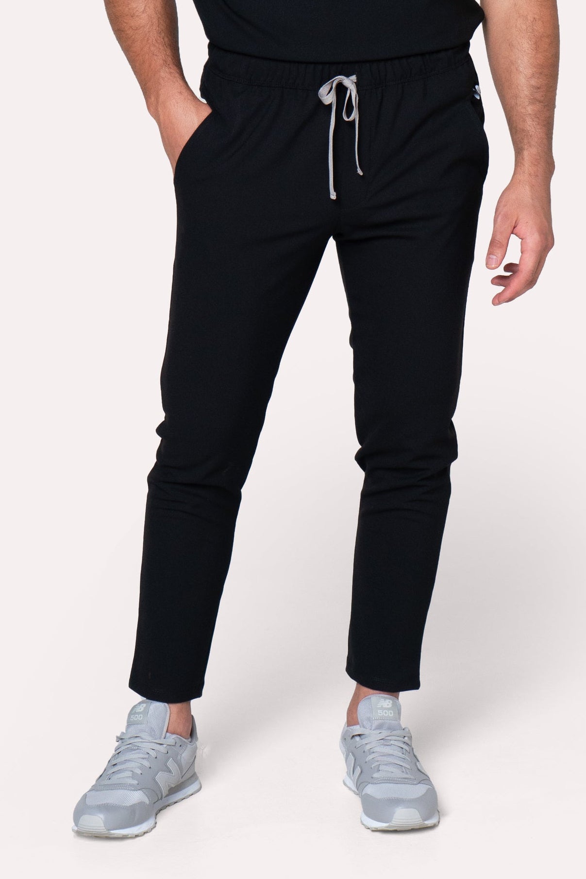 Sport Black Scrub Pants
