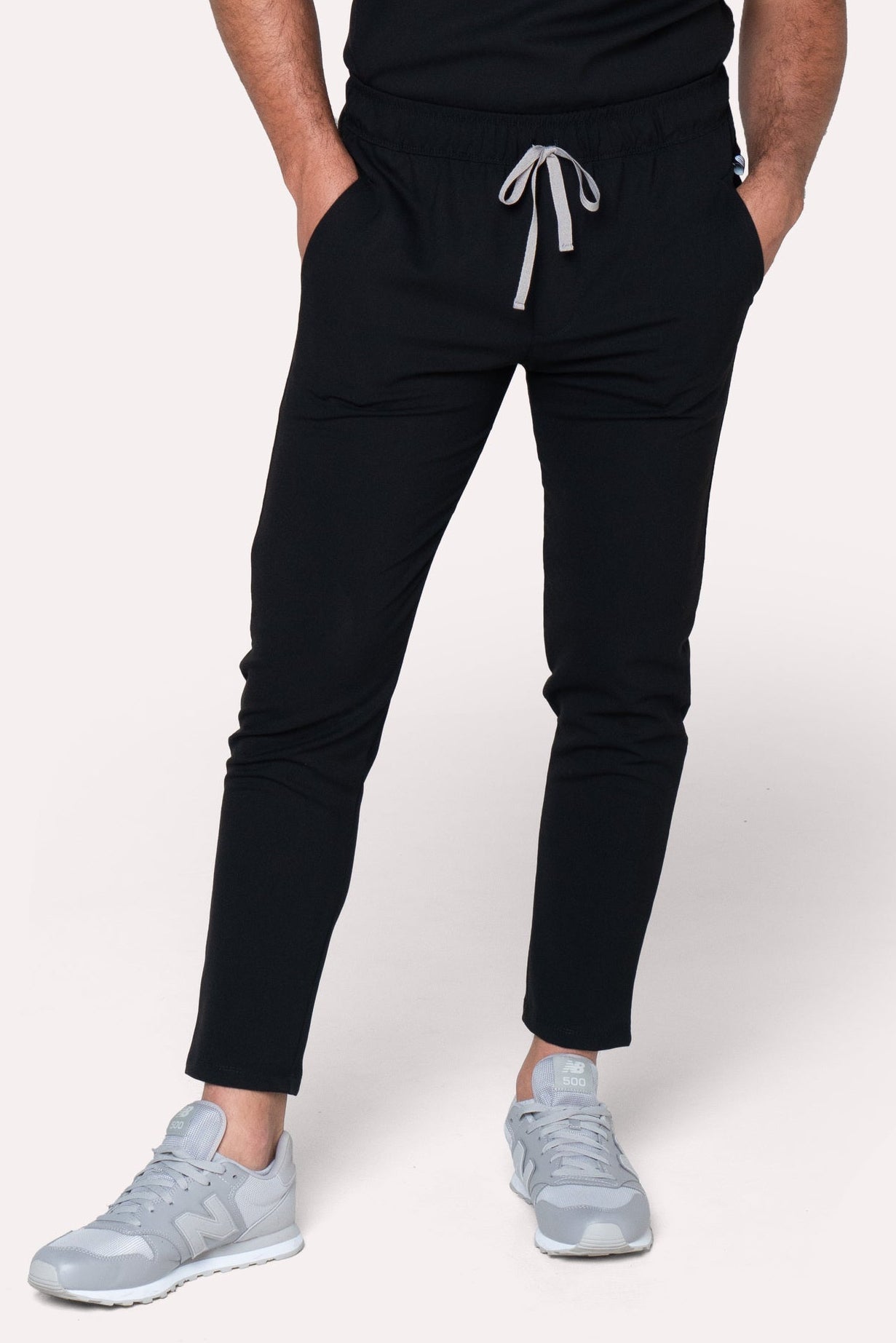 Fresh Black Scrub Pants