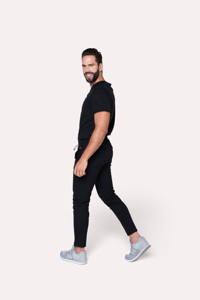 Fresh Black Scrub Pants