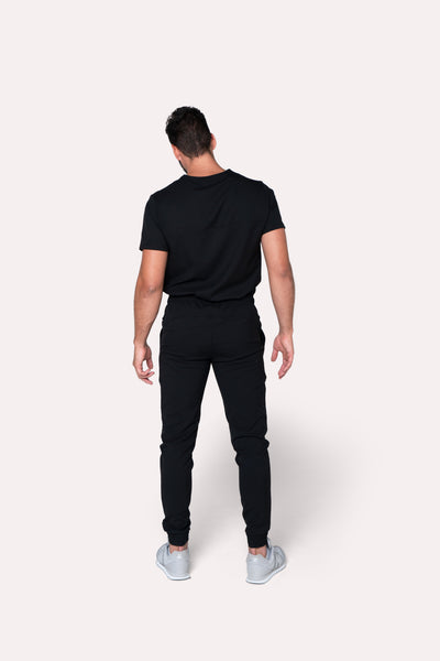 Fresh Black Scrub Pants