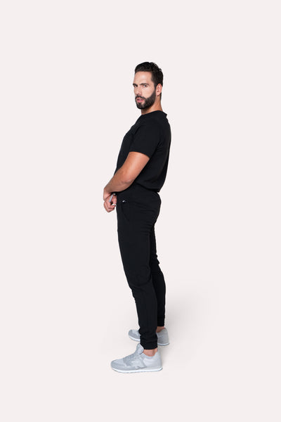 Fresh Black Scrub Pants