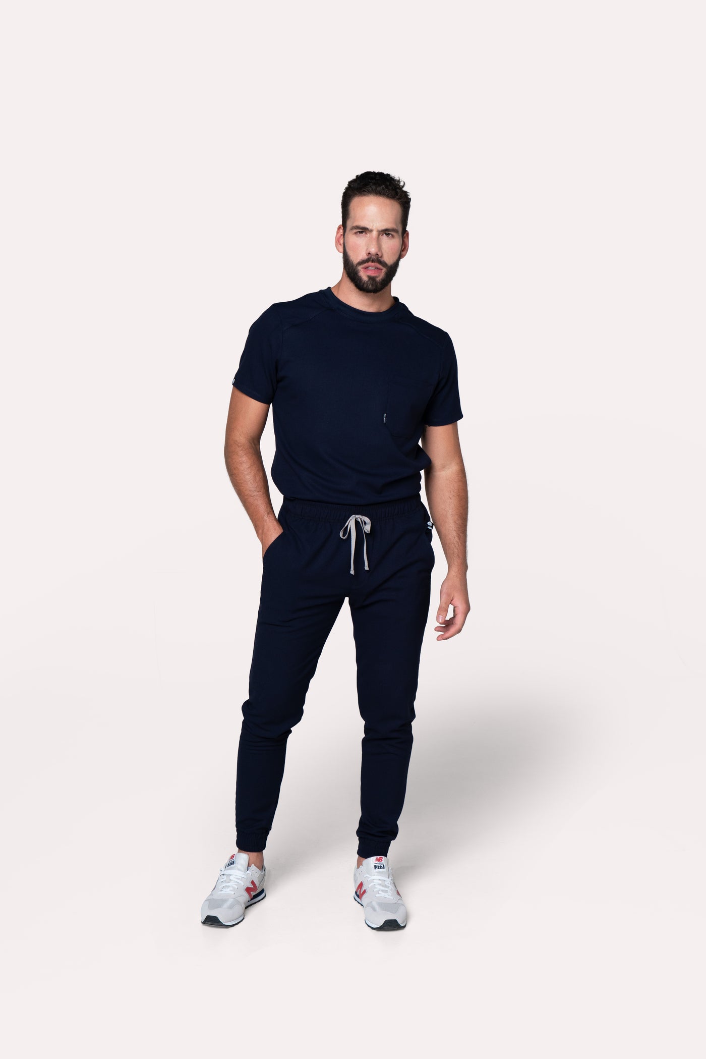 Sport Navy Scrub Pants