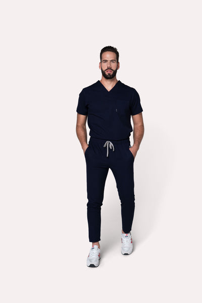 Fresh Navy Scrub Pants