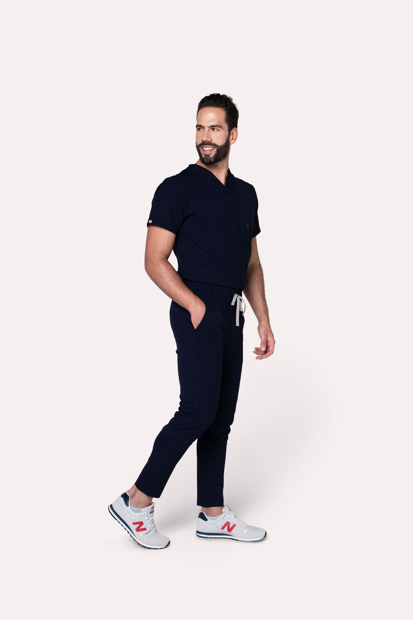 Fresh Navy Scrub Pants